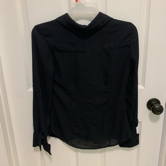 Sheer black Shirt - Picture 2 of 2